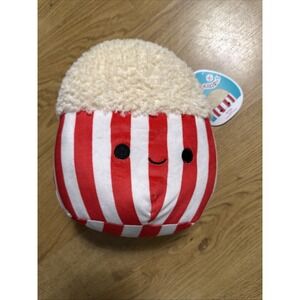 Kellytoy‎ * Squishmallows ~ 'Arnel' The Popcorn Bucket- 8"  Plush
